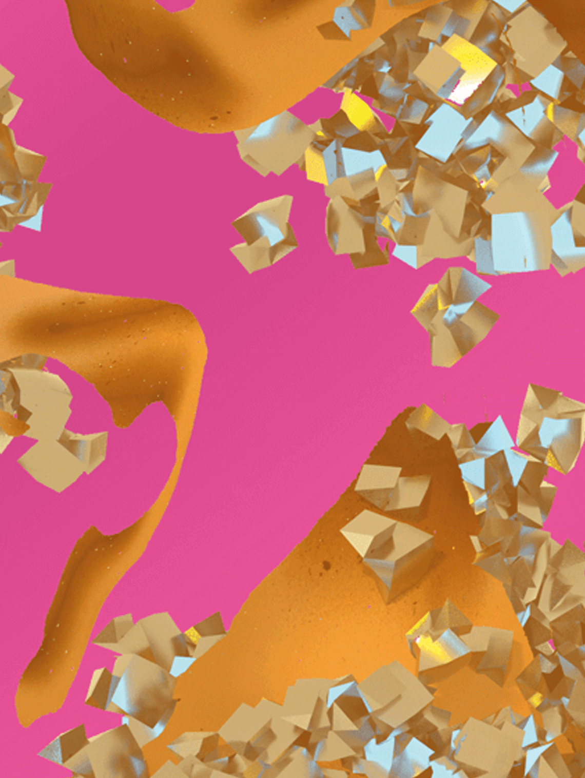 Pralines and Cream flavour pattern